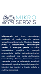 Mobile Screenshot of mikroserwis.com