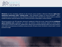 Tablet Screenshot of mikroserwis.com